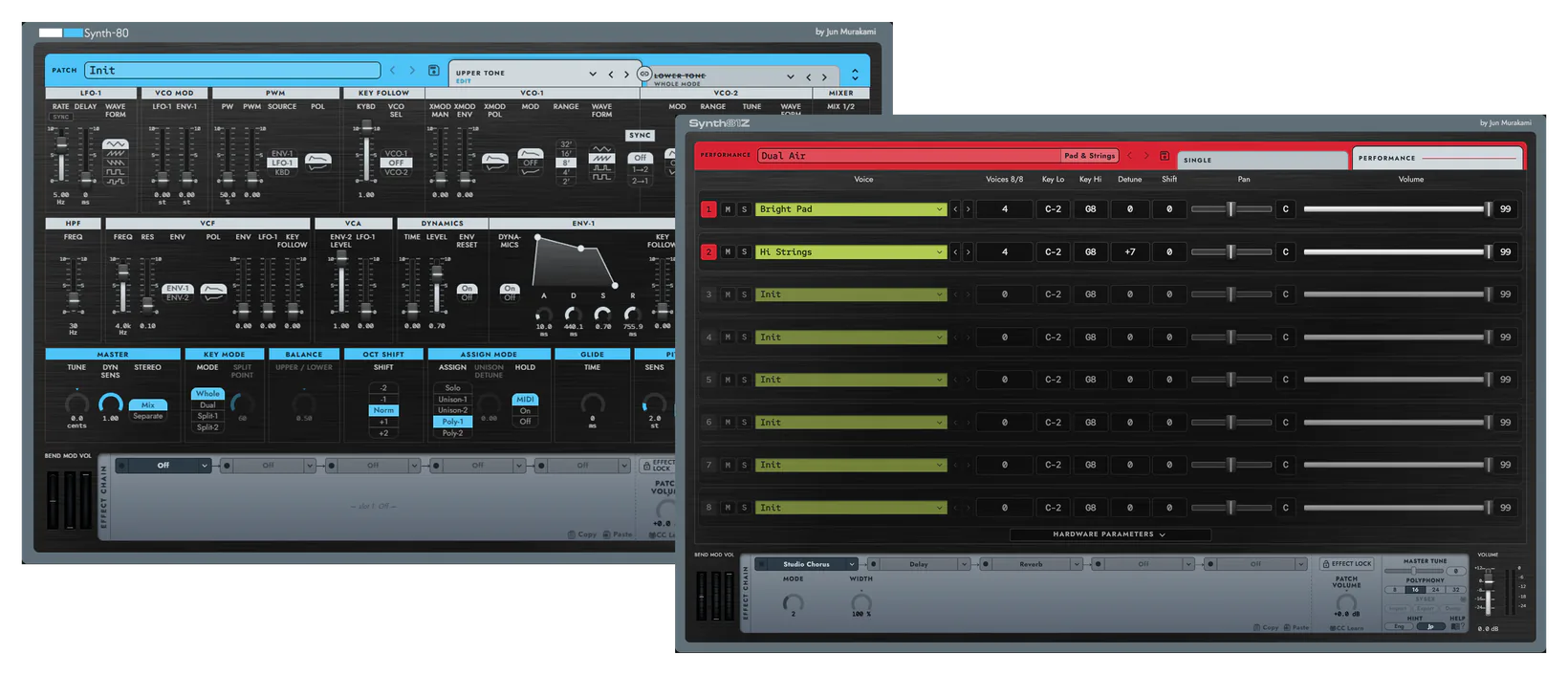 Pair it with Synth-80 for an even more powerful studio