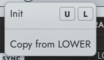 Copying a tone between Upper and Lower
