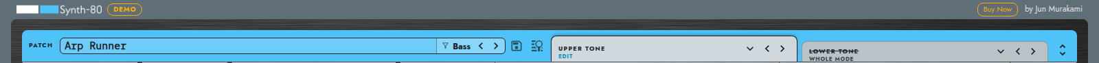 Top bar while cycling through filtered results