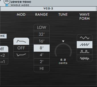 VCO-2 section