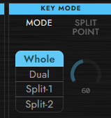 KEY MODE section