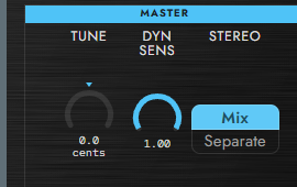 MASTER section