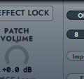 Patch Volume in the Patch row