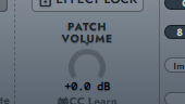 MIDI Learn button