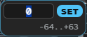 Direct numeric entry