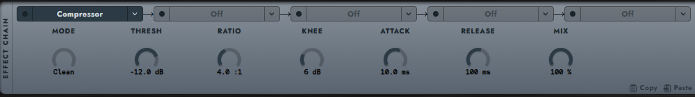 Compressor editor
