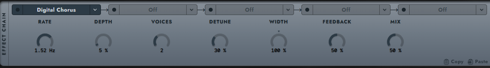 Digital Chorus editor