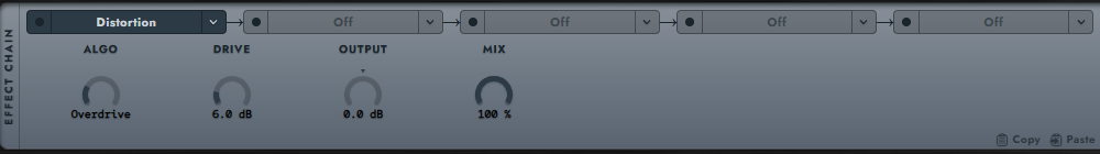 Distortion editor