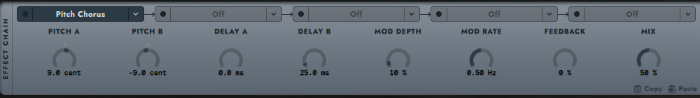 Pitch Chorus editor